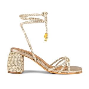 Kaanas Selena Sandal in Champagne